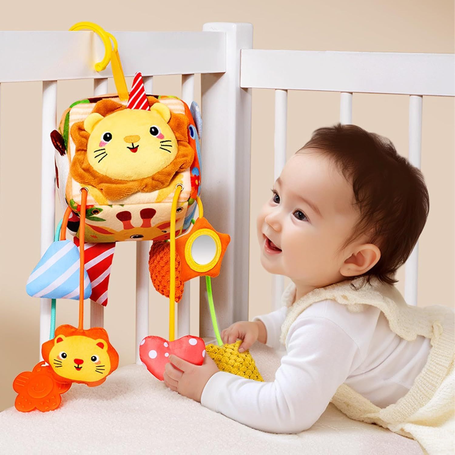 Montessori Baby Toy Baby Stroller Toy Early Educational Toy for Kids 1 2 3 Years Old