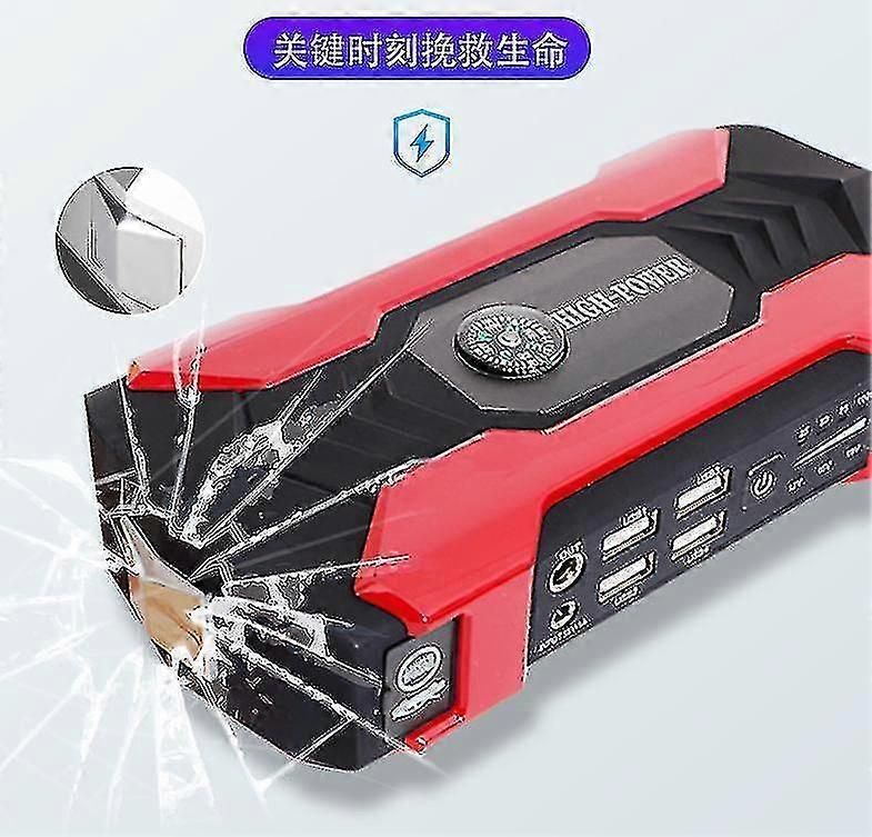 Car Jump Starter 28000mah Power Bank Charger 12v Car Van Battery Pack Booster zxin