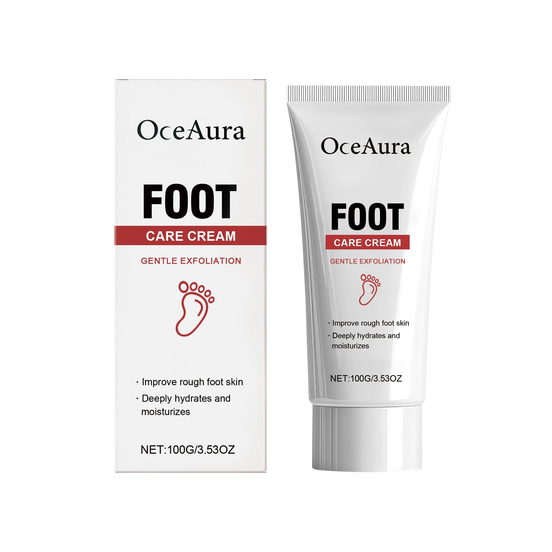 Aloe Vera Foot Care Cream, Moisturizing, Nourishing, Fast Absorption ,100g