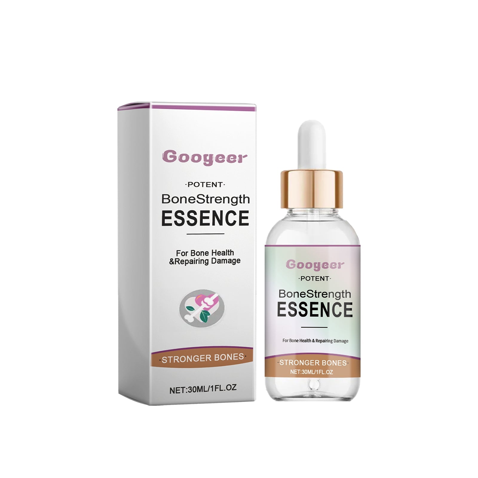 Bone Strength Essence, Natural Body Care for Joint & Bone Health, Relieve Discomfort ,30ml