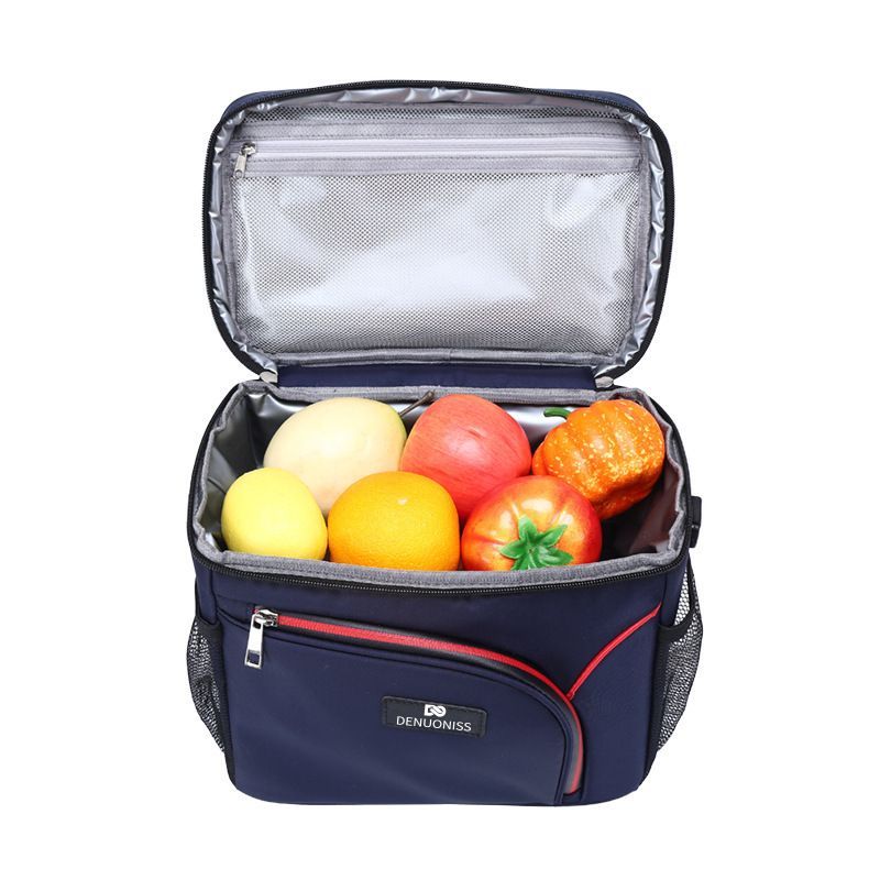 Leakproof Insulated Lunch Bag Large Capacity Thermal Cooler Tote