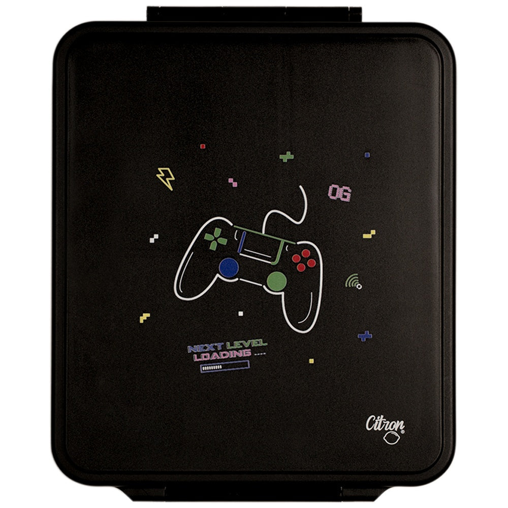 Citron Grand Lunchbox with Insulated Food Jar – Gaming