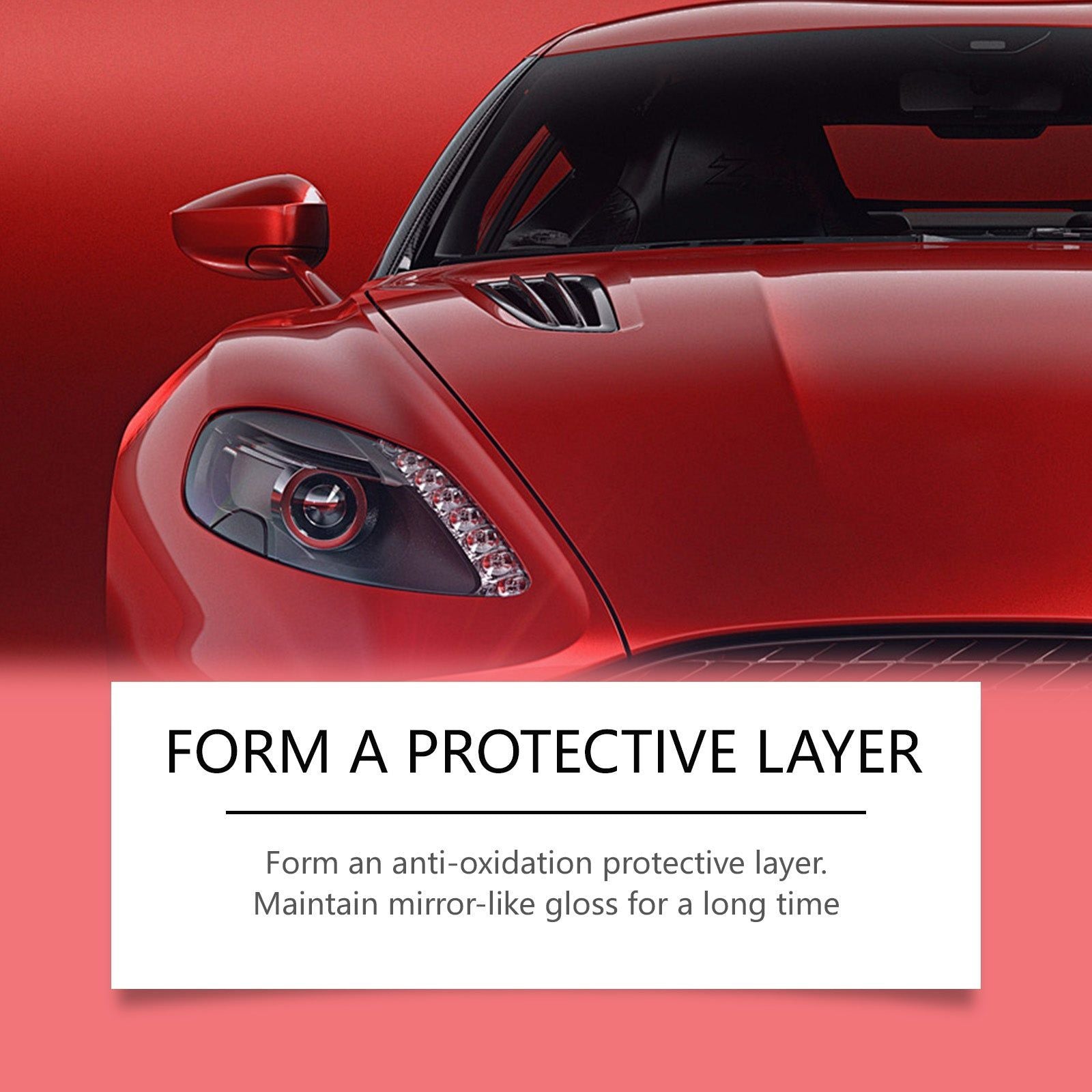 Automobile Coating Spray, UV Protection, Car Wax & Polish, Easy to Use ,100ml