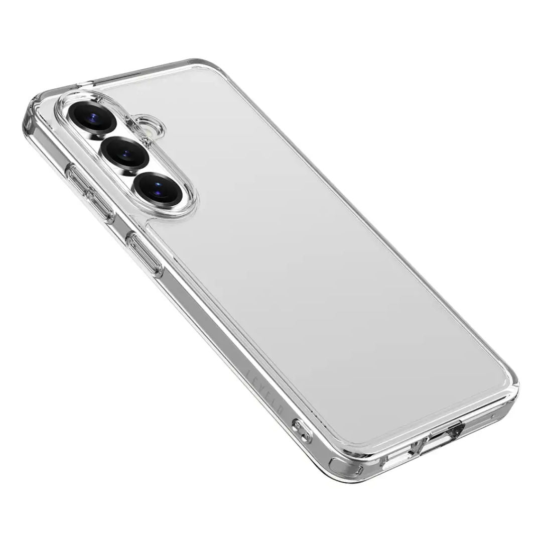Levelo Clara Clear Case For Samsung S26 Series, Transparent
