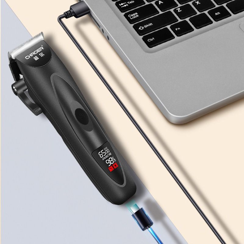 LCD Pet Hair Clipper Grooming Trimmer