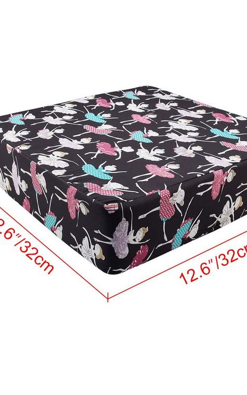 Toddler Booster Cushion Baby Chair Pad Heightening Dining Chair Cushion Cartoon Seat Mat