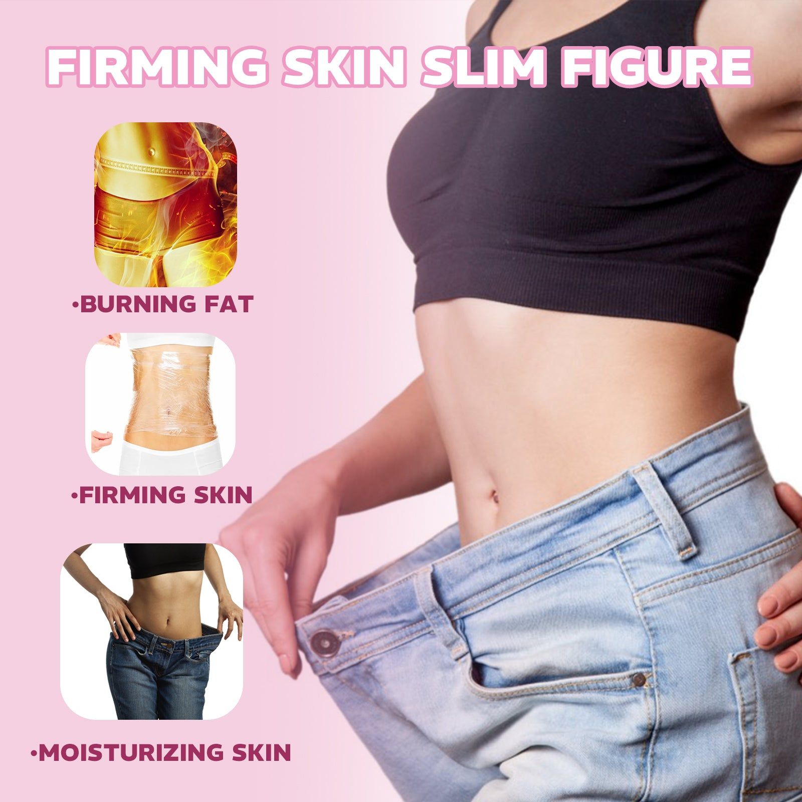 Anti Cellulite Moisturizer, Firming Skin, Tighten Thighs, Belly, Shaping Curve ,30g