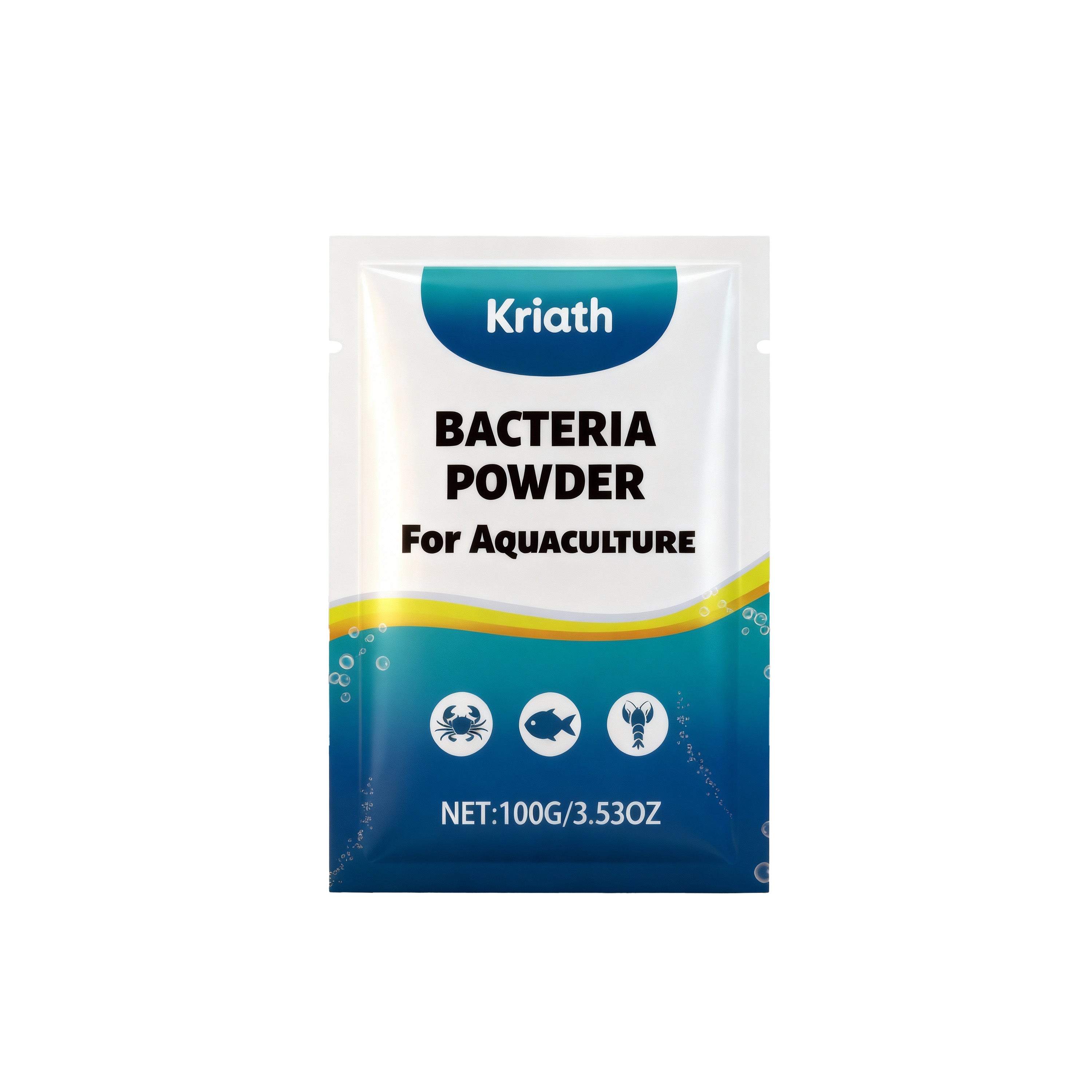 Boost Water Quality with Microbial Powder for Aquaculture, Odor Control, Bottom Improvement ,100g