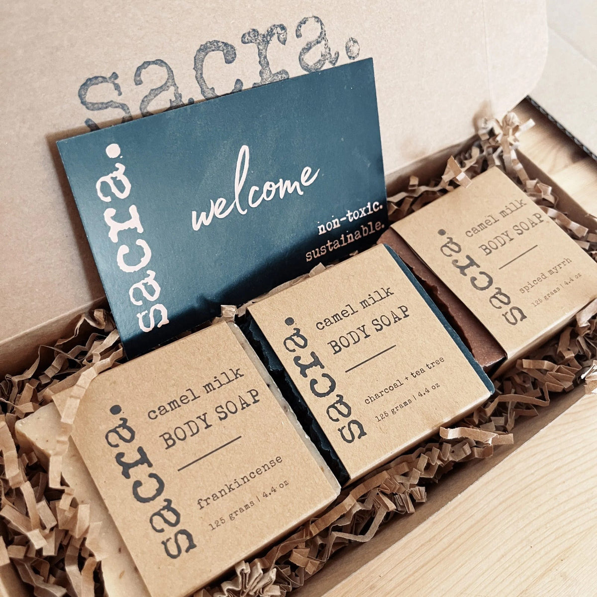 Build Your Own 3-Piece Camel Milk Soap Gift Set