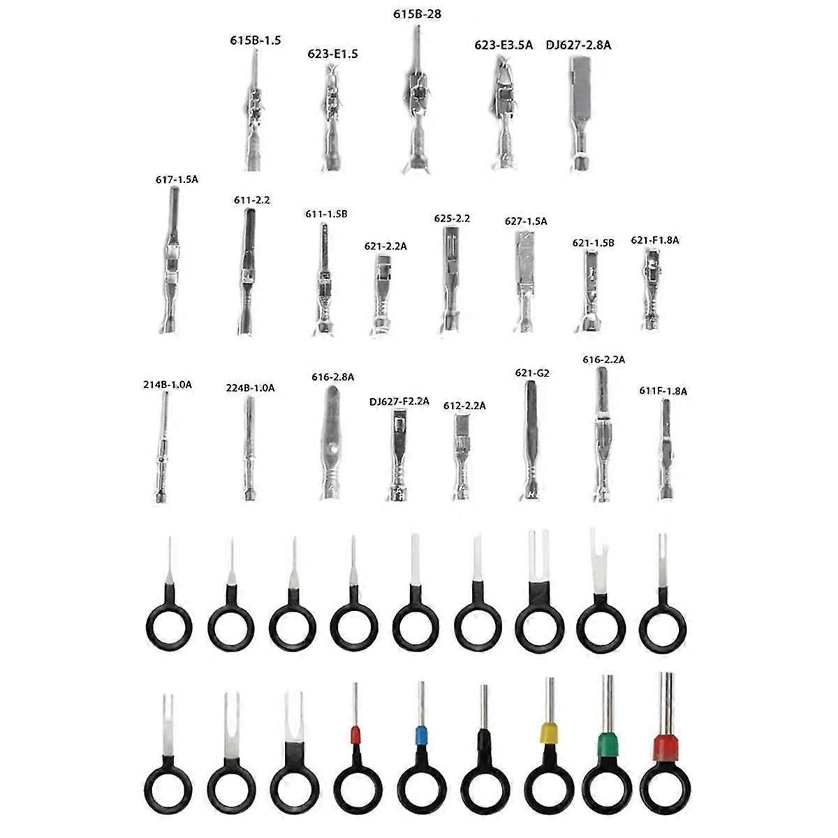 340pcs Automotive Terminal Pin Connector Kit for Wire Repair