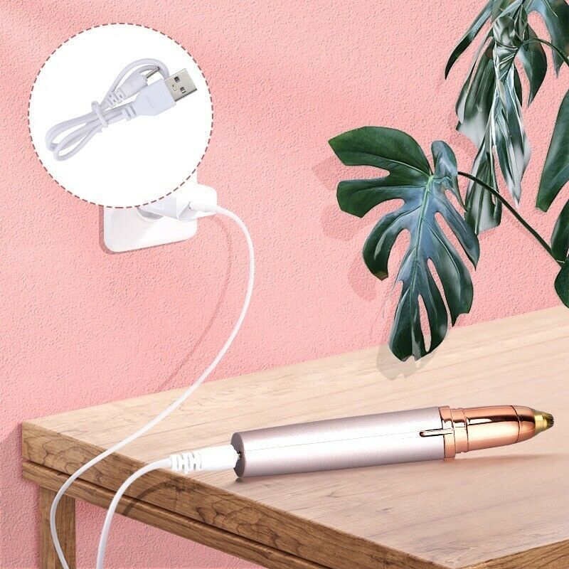 Electric Eyebrow Trimmer Automatic Painless Eyebrow Hair Remover For Women