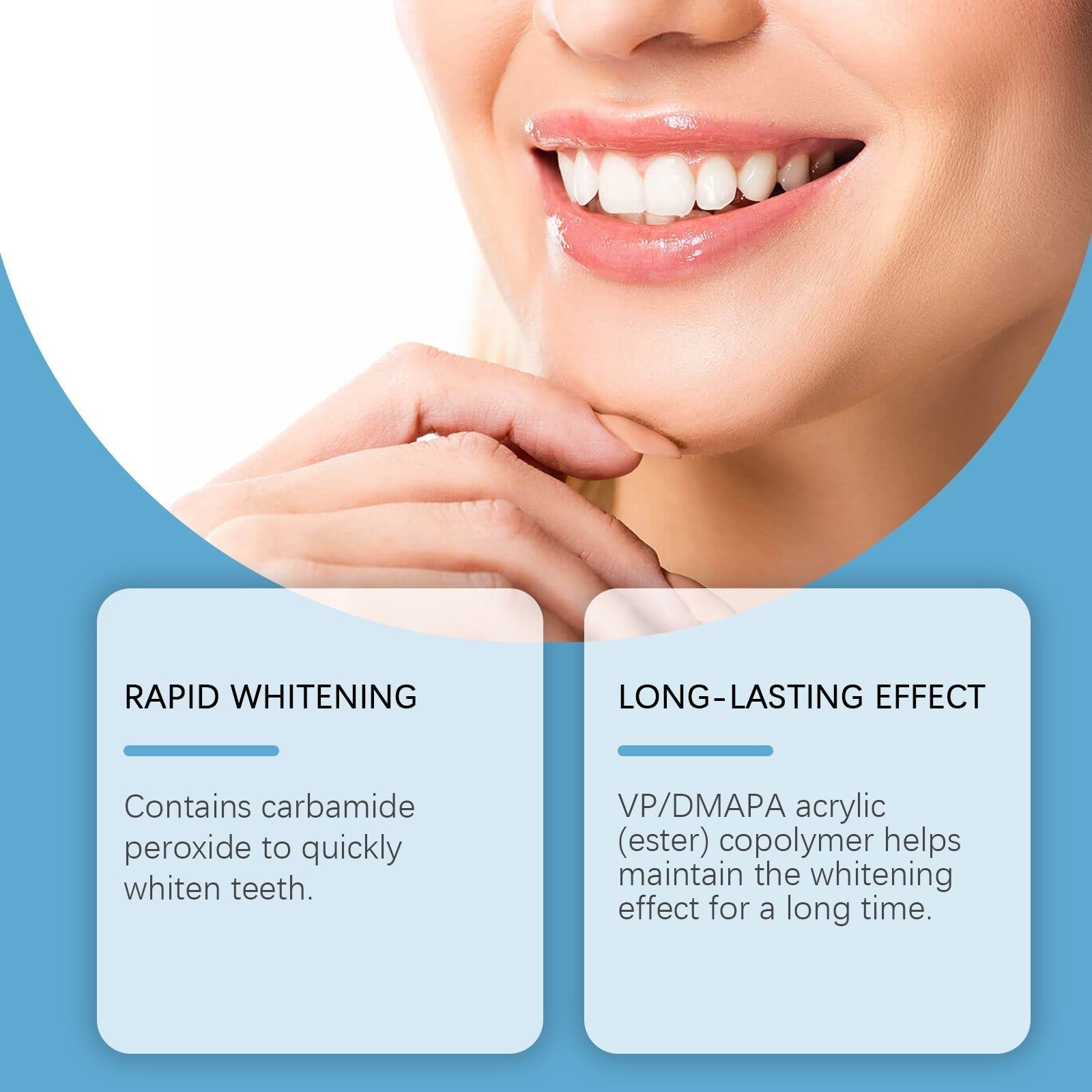 Brightening Tooth Strips, Dental Care, Fresh Breath, Quick Whitening, Gentle Stain Removal ,7pairs