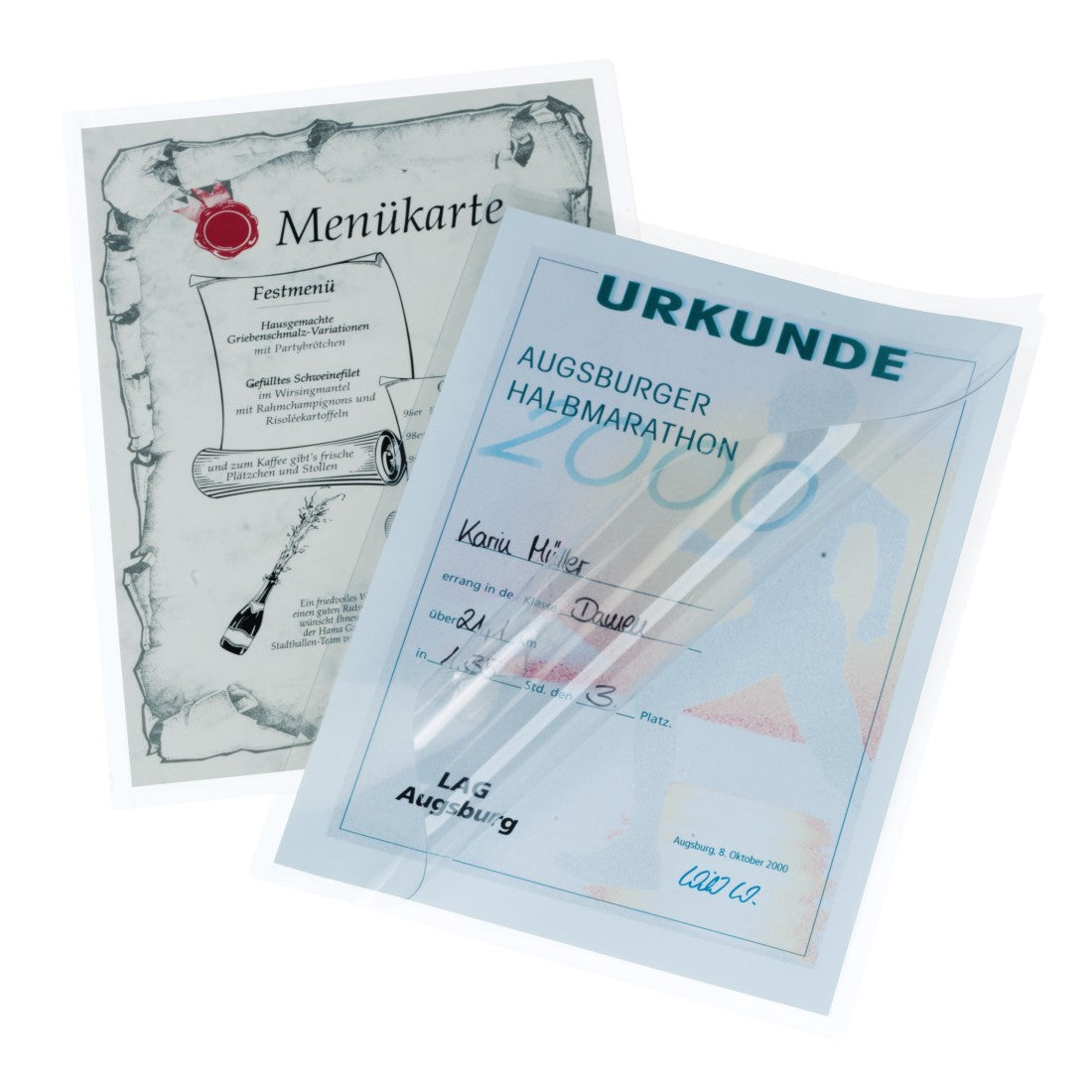 HAMA 50063 HOT LAMINATING FILM,DIN A4, 125µ,10 Pcs