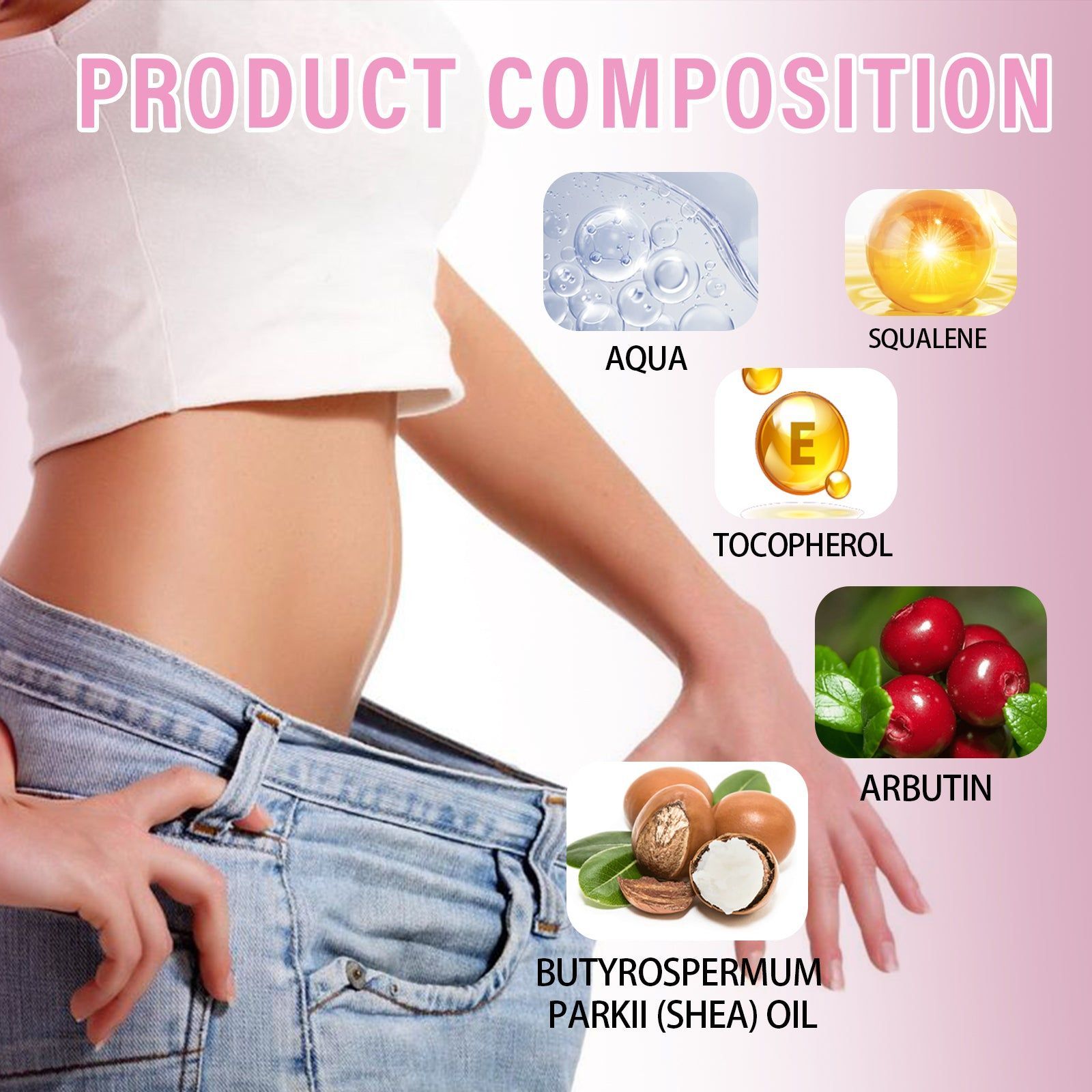 Anti Cellulite Moisturizer, Firming Skin, Tighten Thighs, Belly, Shaping Curve ,30g