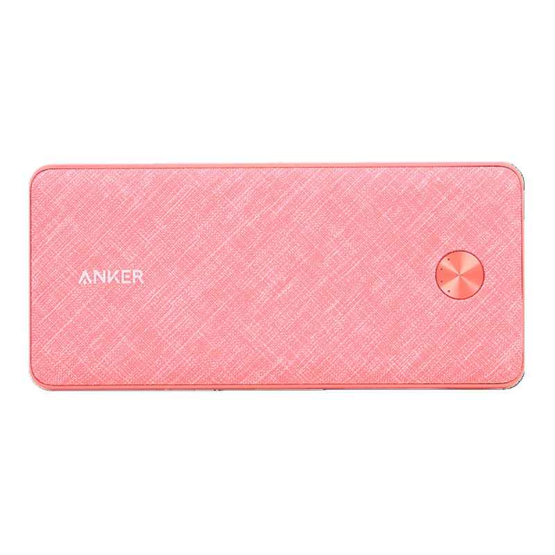 Anker PowerCore III Slim 18W 10000 PD, Fabric Pink