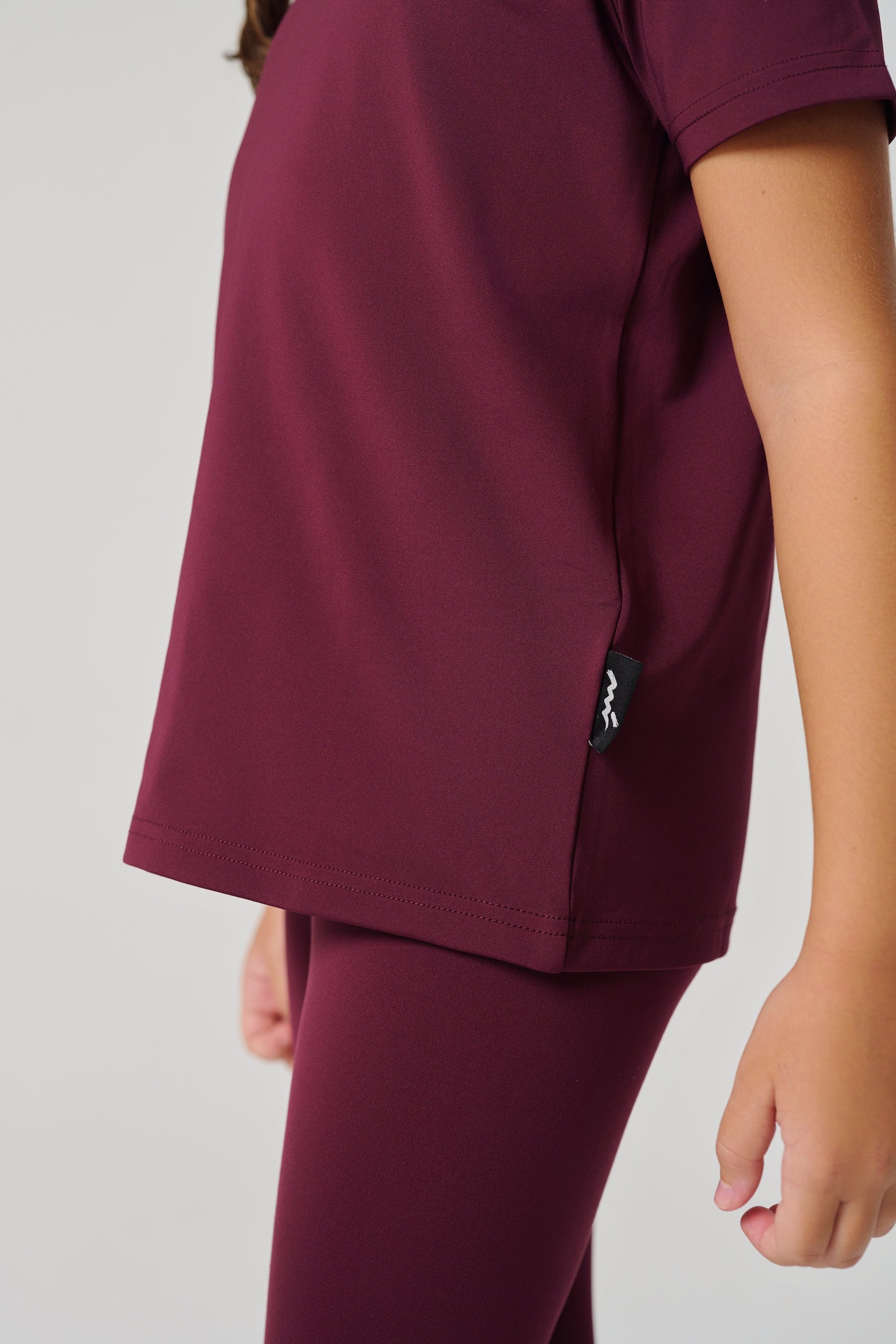 تي شيرت MULU Classic للأطفال (للجنسين) - كستنائي