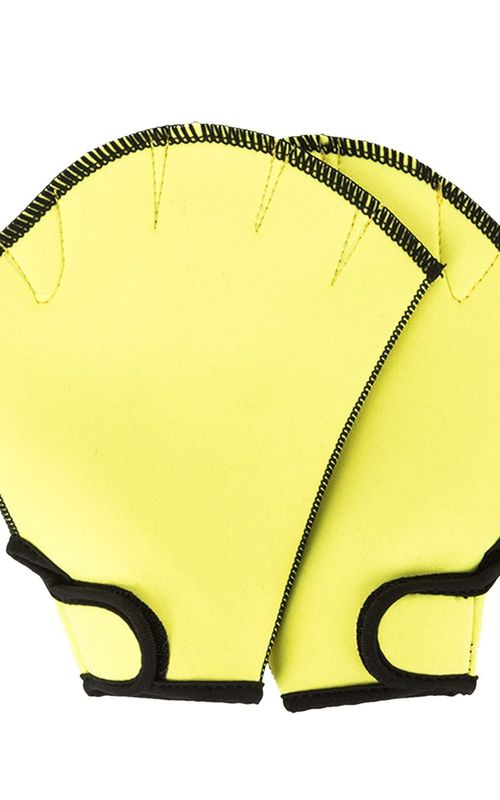 Webbed Swimming Gloves Fingerless Nylon Scuba Gloves For Diving Surfing