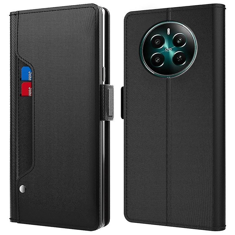 Realme 12 Plus 5G Mirror Flip Leather Phone Case With Stand Cover