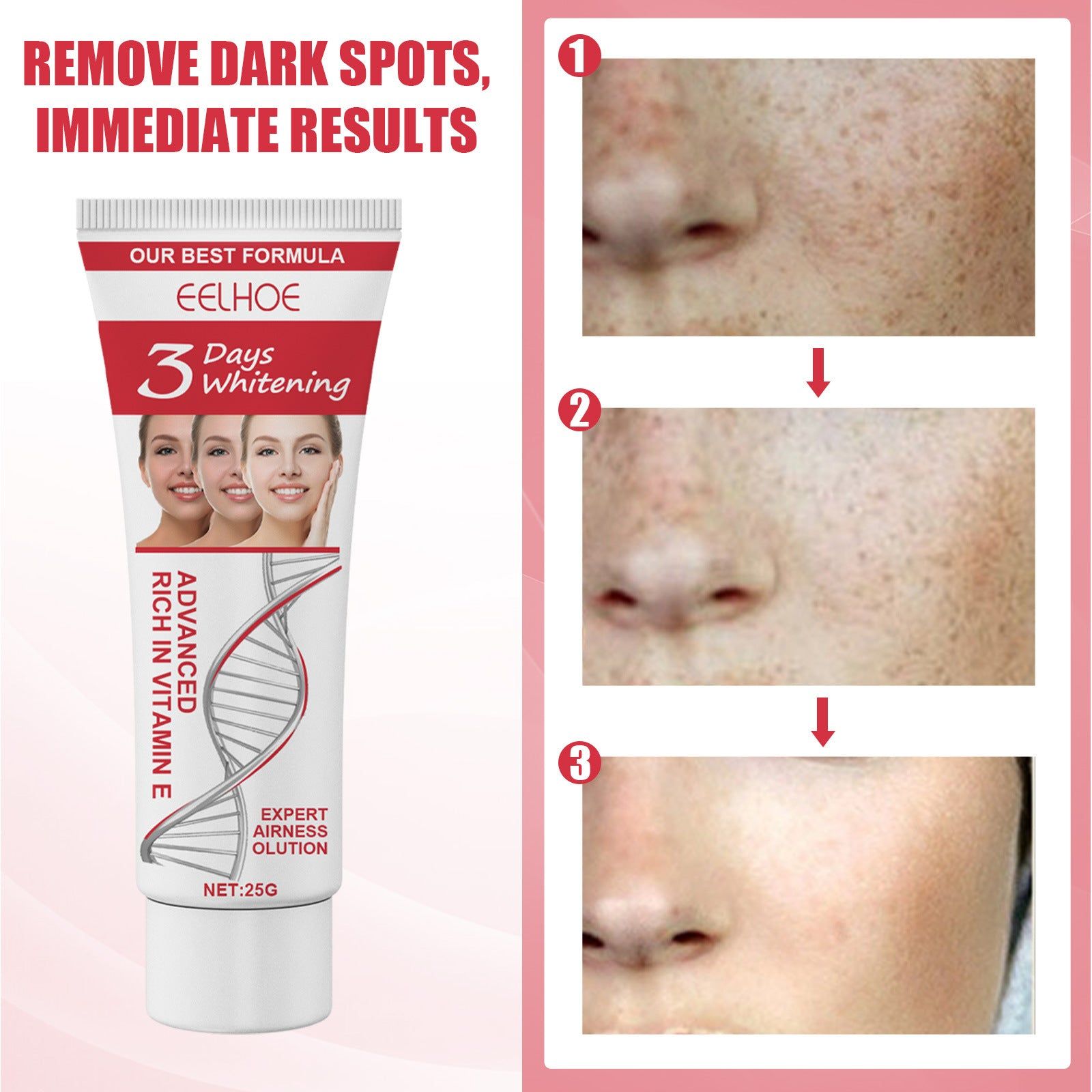 Brighten Skin Tone and Reduce Dullness, Gentle Moisturizer for Radiant Skin ,25g