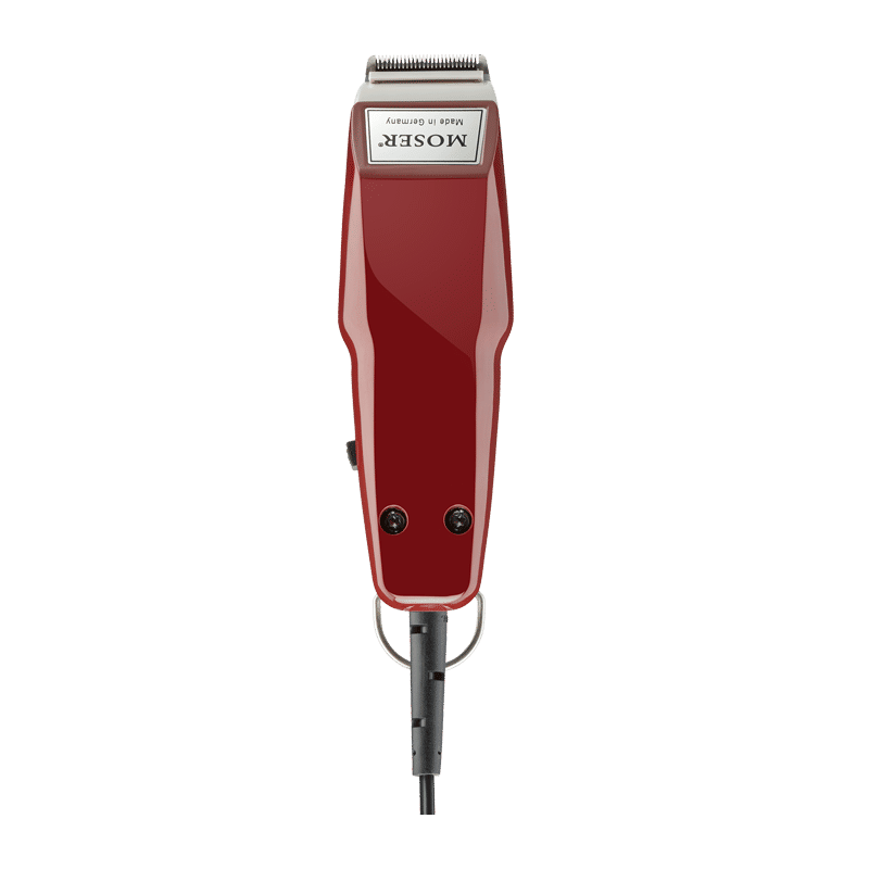 MOSER 1411-0081 HAIR TRIMMER GREY/RED UK-PLUG 220-24