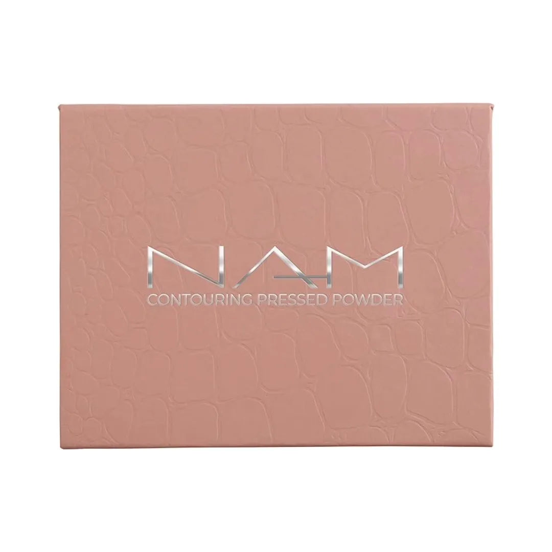 NAM Contouring Pressed Powder No.1 Swan, Matte Sculpting & Brightening Compact