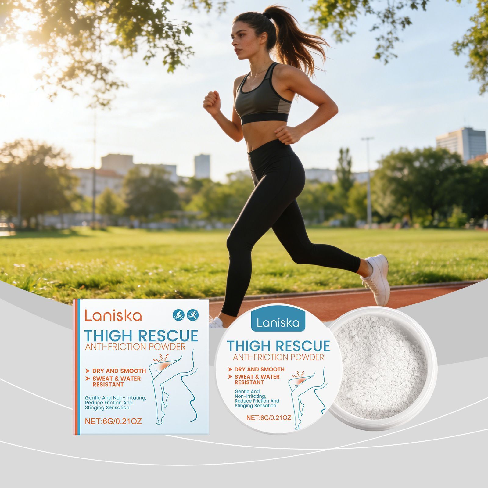 Anti-Chafing Body Powder Moisture Control 6g