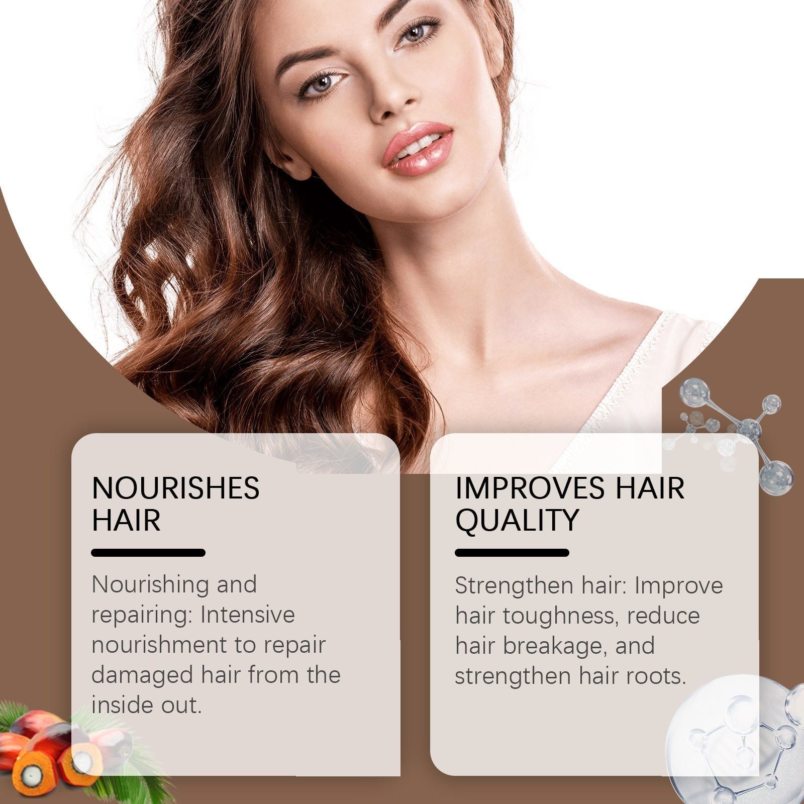 Batana Hair Oil for Smooth Hair, Nourishes Scalp, Hydrates, Adds Shine ,120g