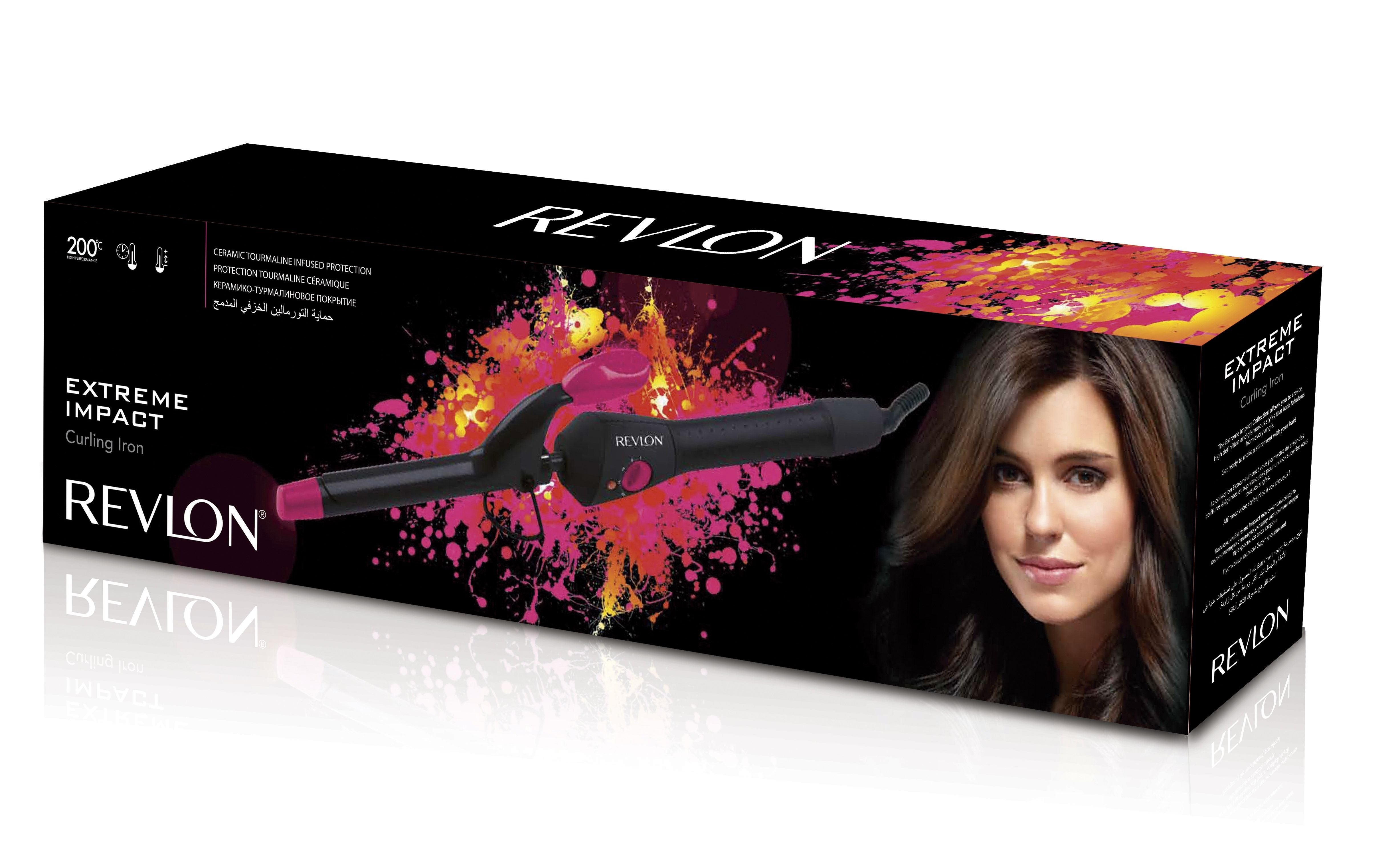 Revlon Extreme Impact Hair Curling Iron, 200 C