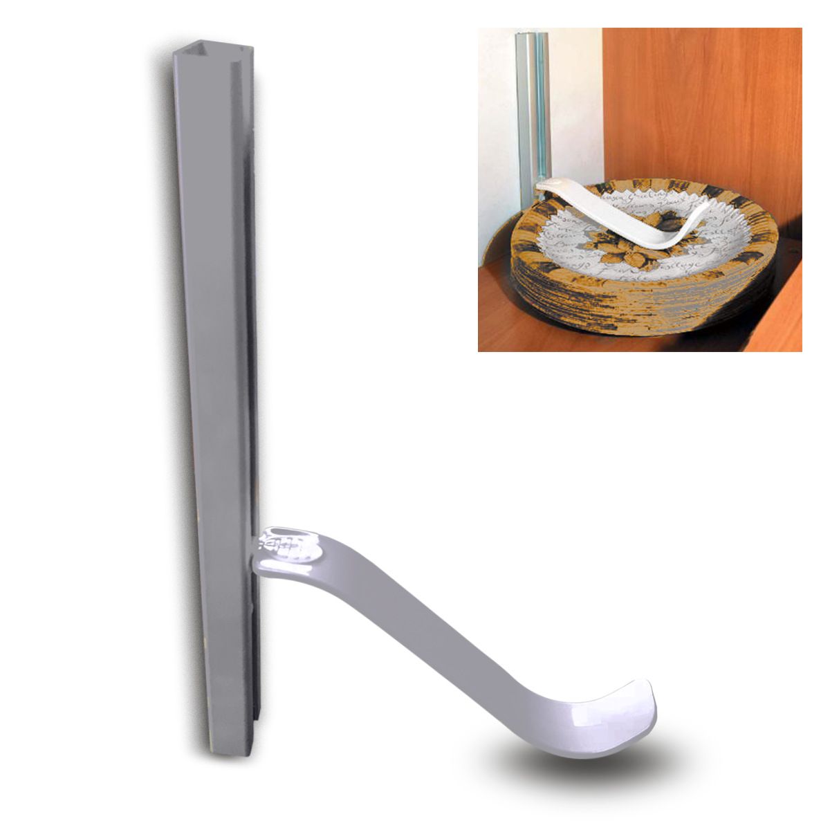 Secure Plate Holder Plate Dish Holder Non-slip Secure A Plate Holder For Caravan Campervan