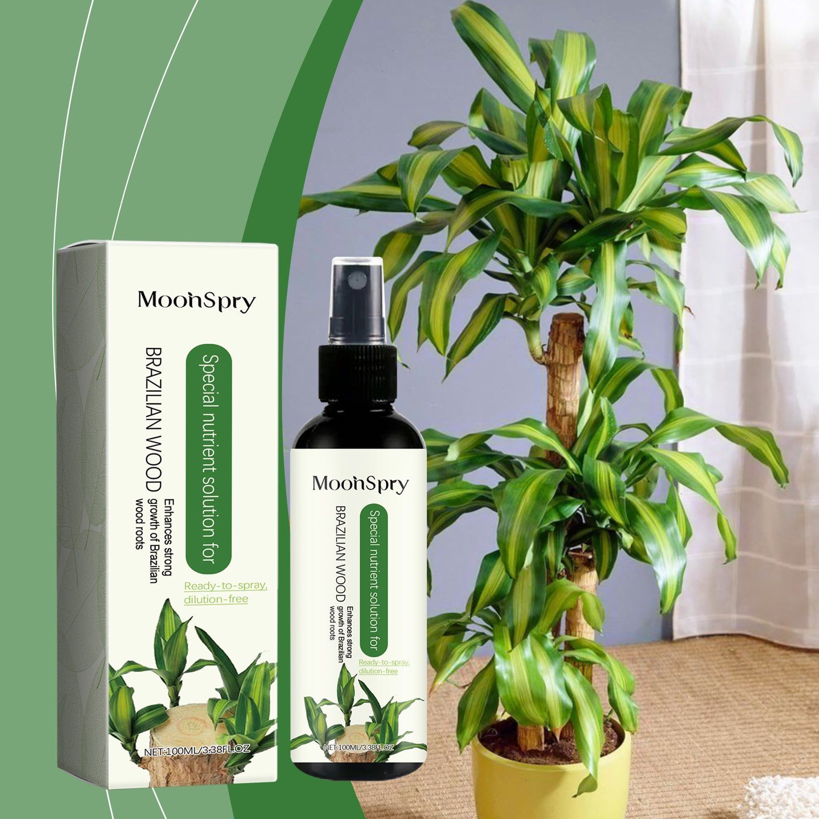 Boost Plant Nutrition, Enhance Growth with Fertilizer for Lush Green Leaves ,100ml