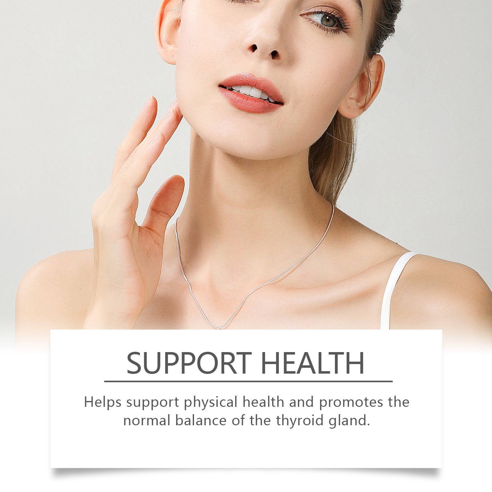Thyroid Body Care Drops, Natural Energy Boost, Daily Vitality, Easy Massage Supplement ,59ml