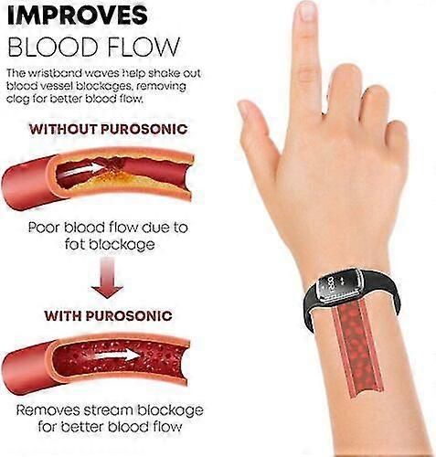Ultrasonic Weightloss Watch-slimwe Body Shape Wristband Sport Watch High-end Silicone Strap New zxin