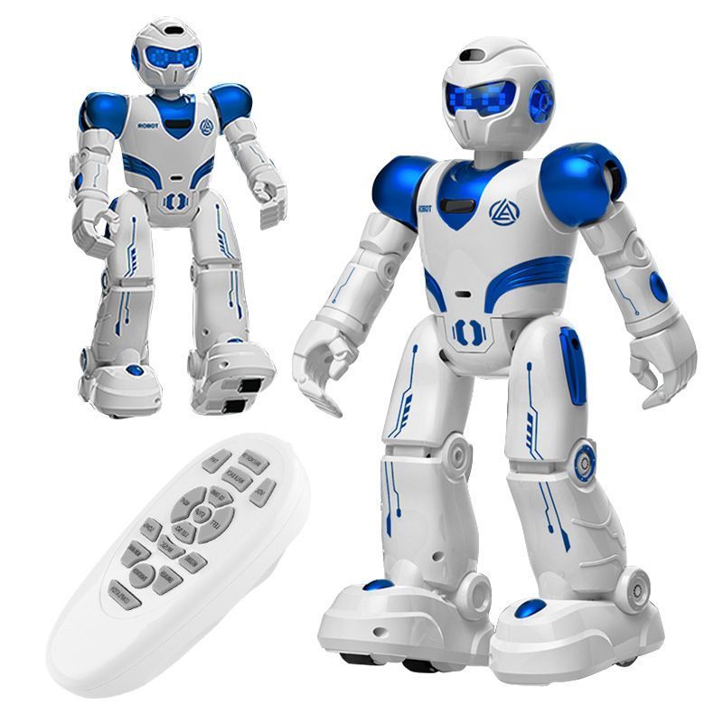 RC Robot Toy Voice Control Music Recording Toys Birthday Gifts for Age 3-9 Year Old Boys Girls