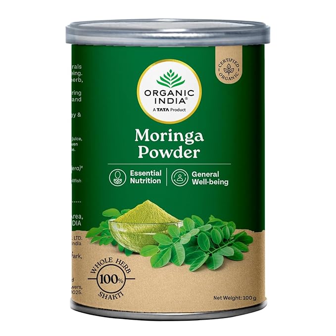 ORGANIC INDIA Moringa Powder Can 100g