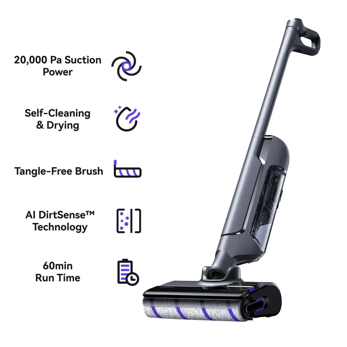 Narwal S20 Pro Wet & Dry Vacuum Mop Space Grey