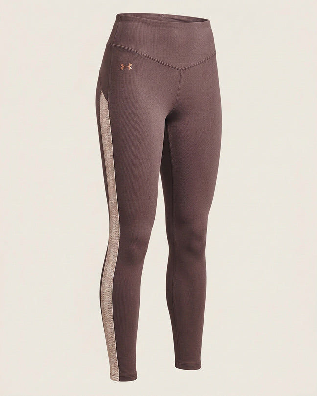 Under Armour brown beige striped legging