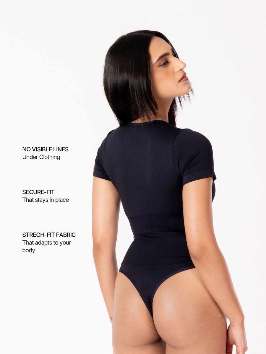 Half Sleeves Bodysuit