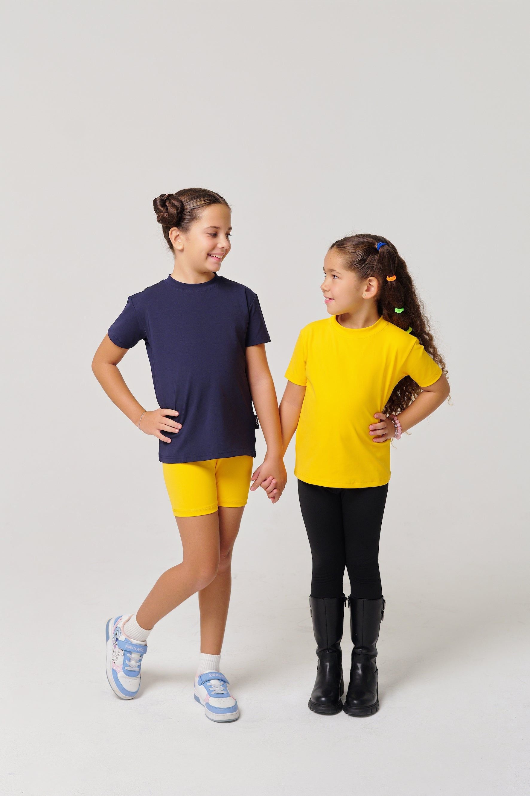 تي شيرت MULU Classic للأطفال (للجنسين) - أزرق