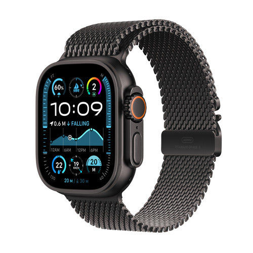 Ultra 2 GPS + Cellular 49mm Titanium Milanese Loop L