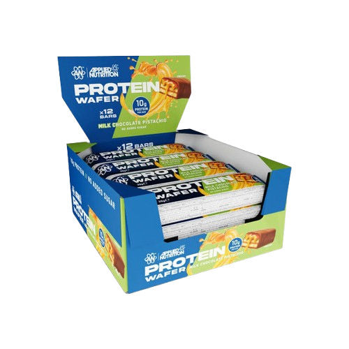AN  PRTN WAFER CHOC PISTACHIO BAR 39GM X 12