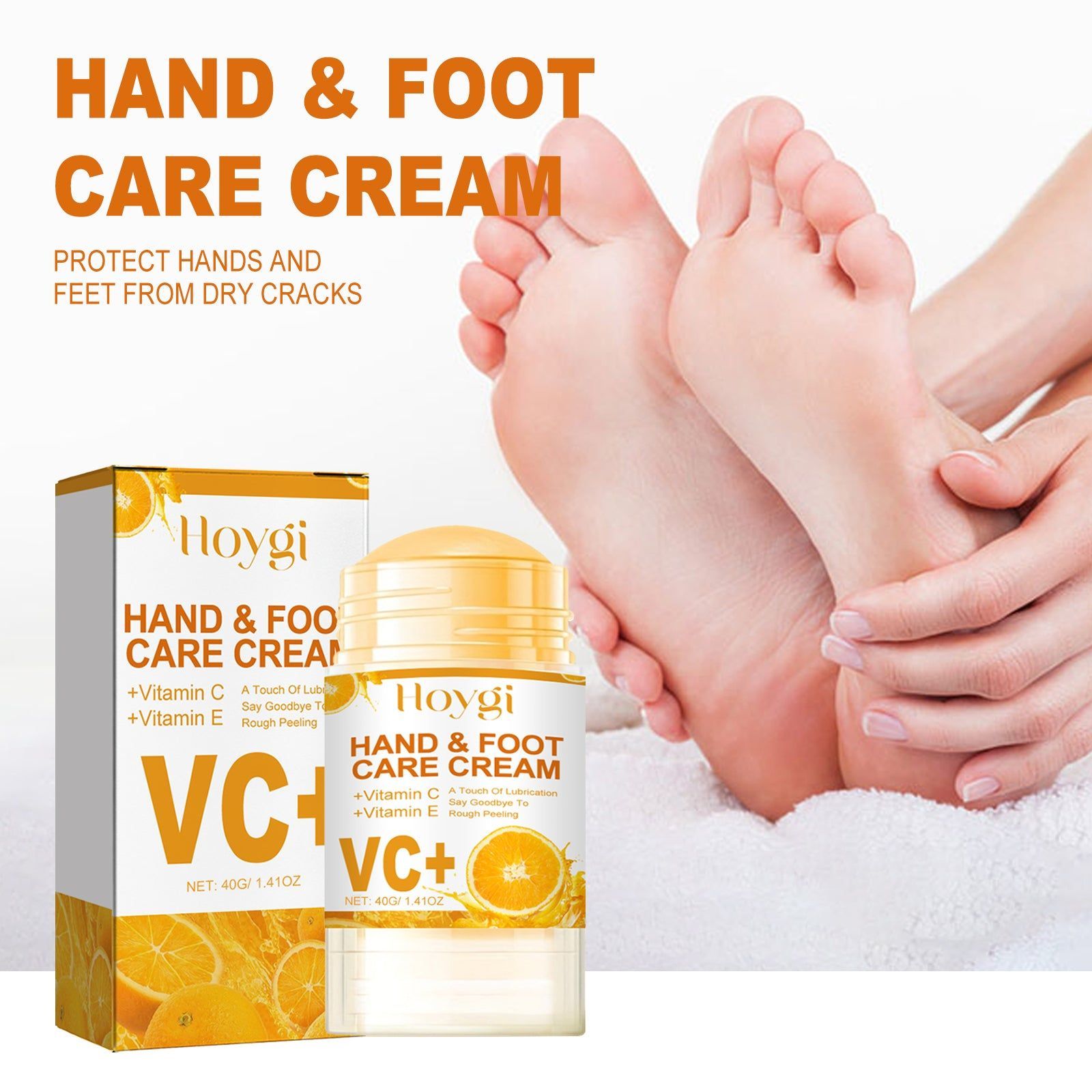 Nourishing Hand and Foot Cream, Moisturize Dry Skin, Anti-Cracking, Hydrating, Repair ,40g