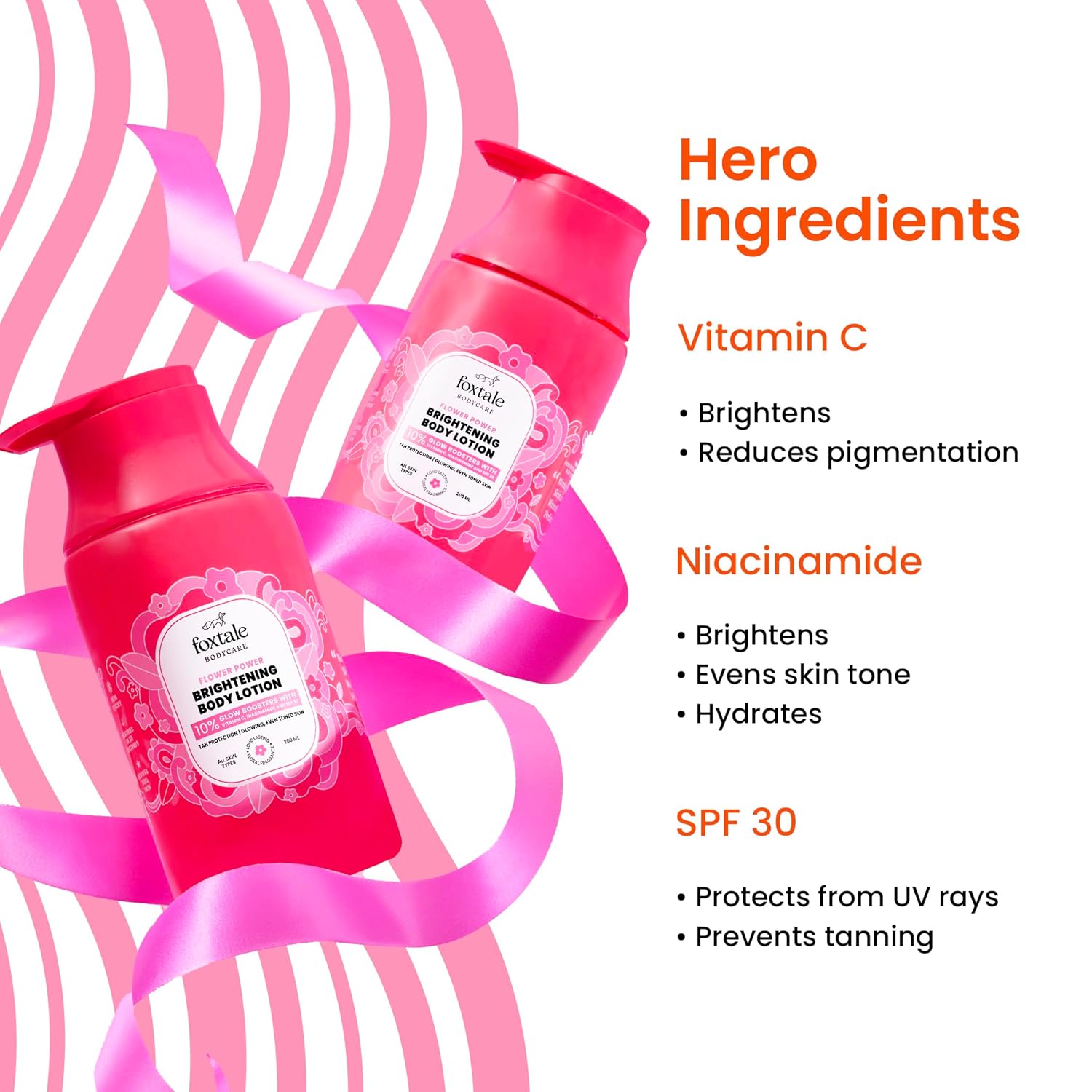 Foxtale Flower Power Brightening Body Lotion 200Ml