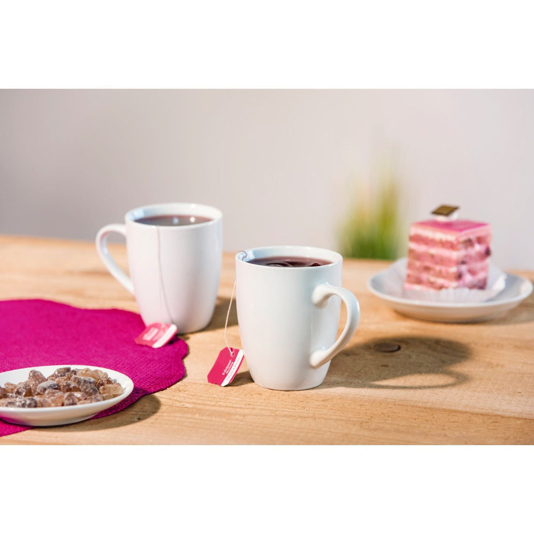 XAVAX 111214 "Vacant" Mug Set, 2 Pcs., white