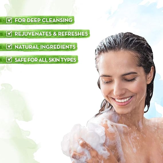 ماما إيرث شامبو الجسم بالفحم النباتي 300 مل