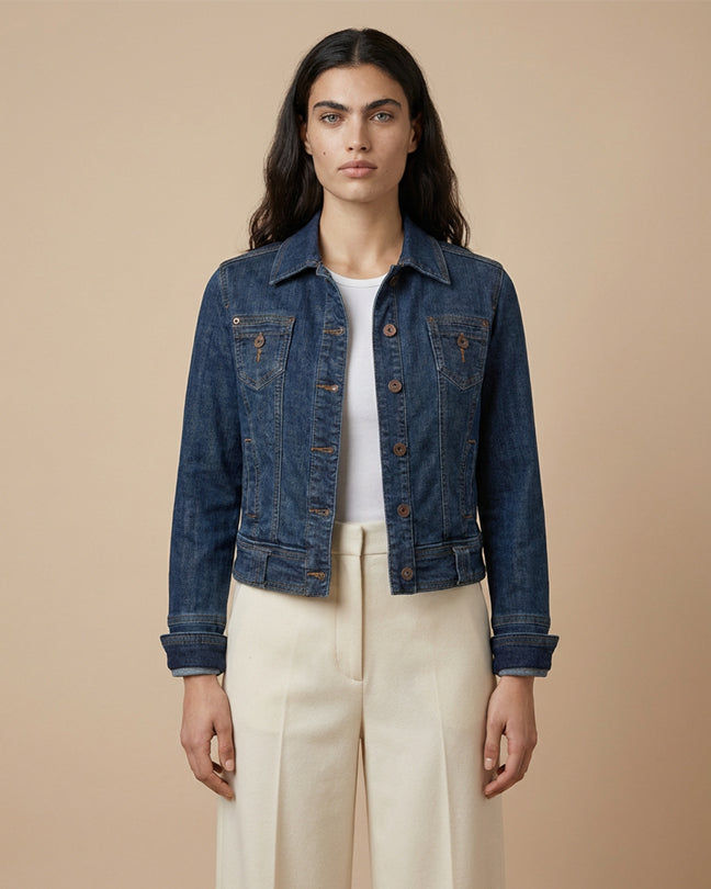 By Carmenzo peace and love jacket jeans