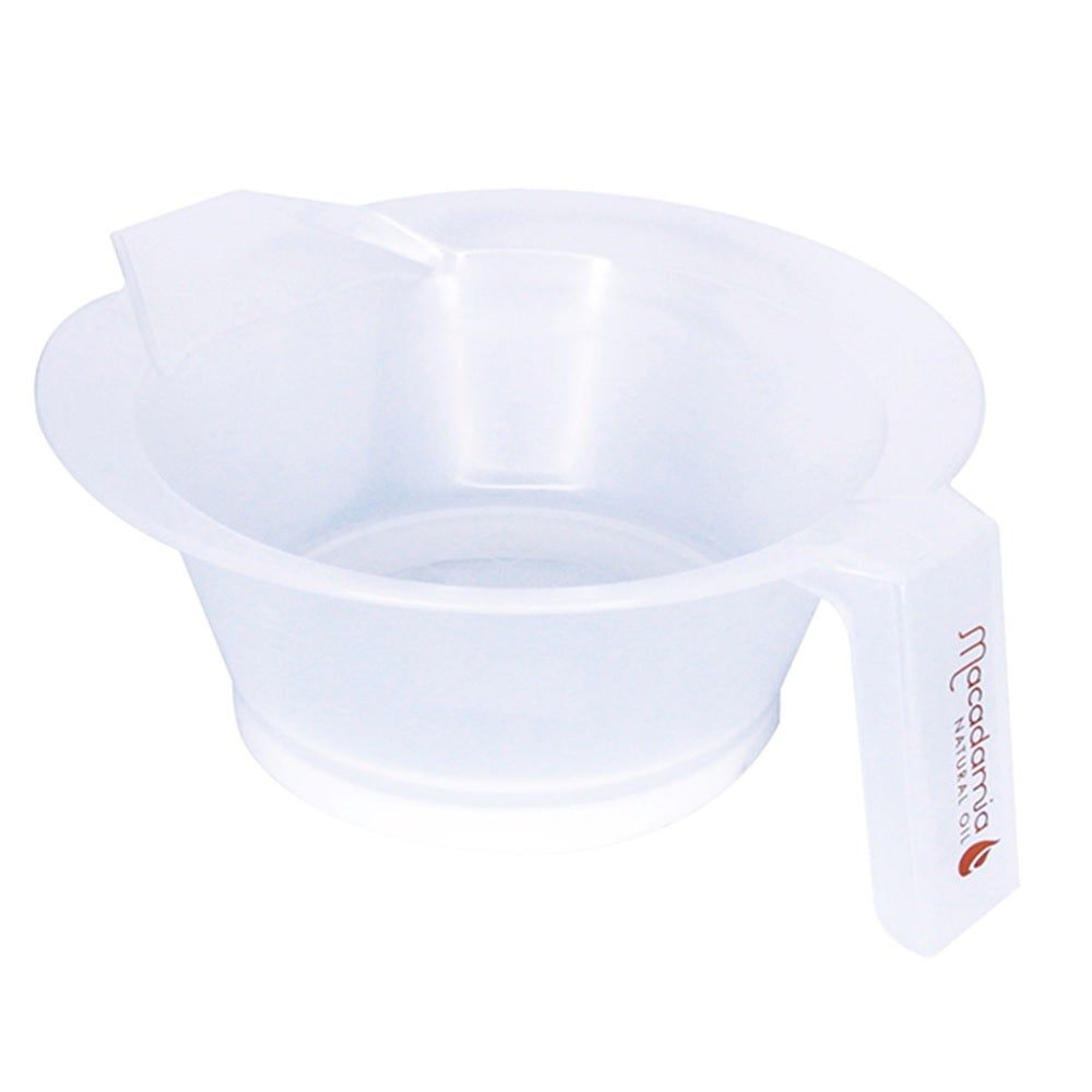 Macadamia Natural Tint Bowl With Handle, Transparent