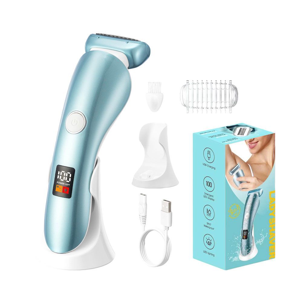 Women's Waterproof Body Hair Trimmer