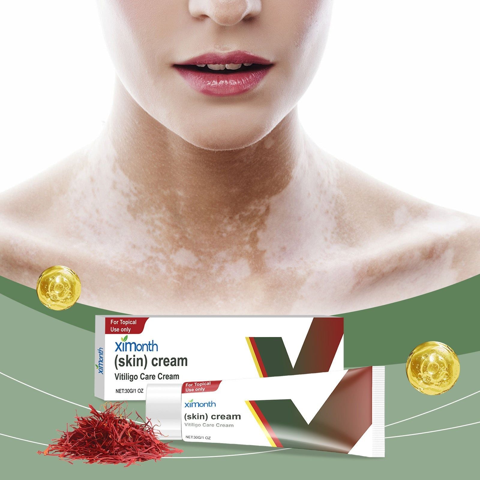 Skin Care Cream for Deep Moisturizing and Skin Repair, Anti-Aging, Brightening ,30g