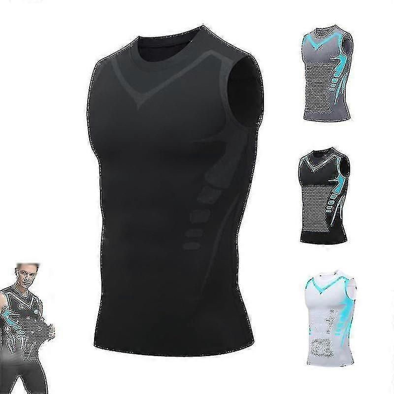 Posture Corrector Vest For Men, Ionic Shaping Sleeveless Shirt zxin