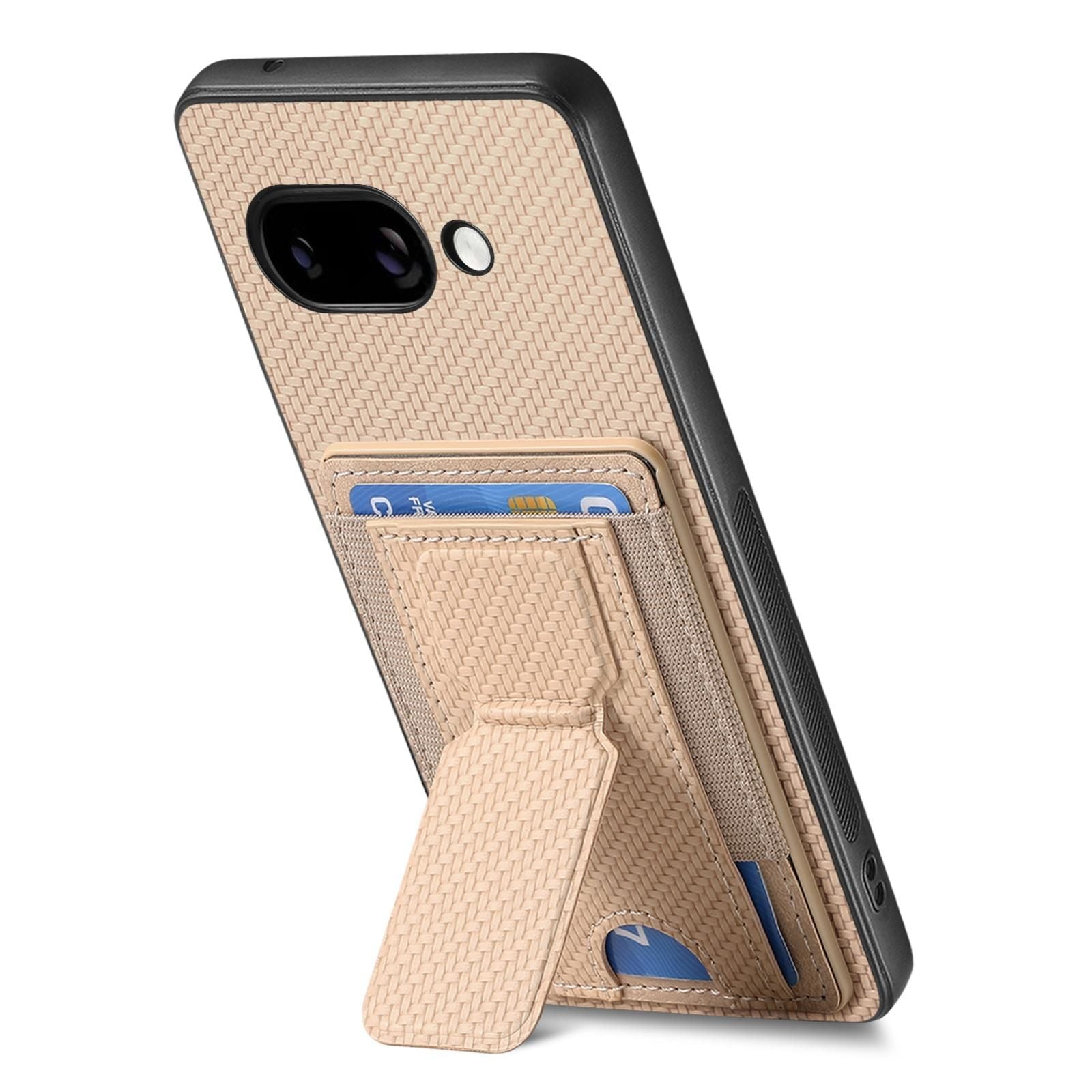 Carbon Fiber Stand Case For Google Pixel 9a